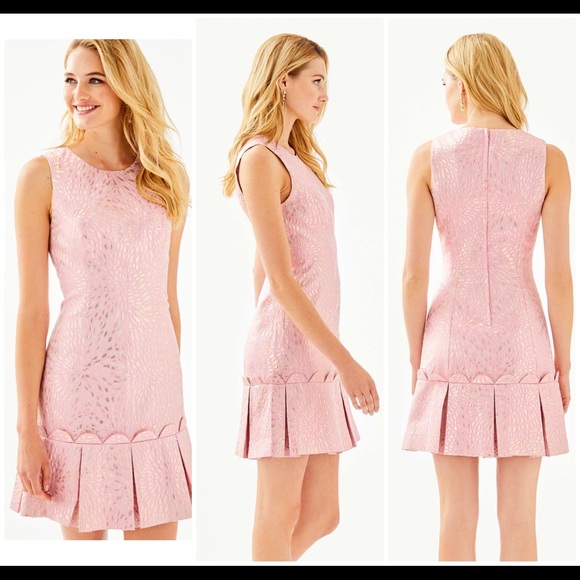 Lilly Pulitzer Abree Peplum Dress 